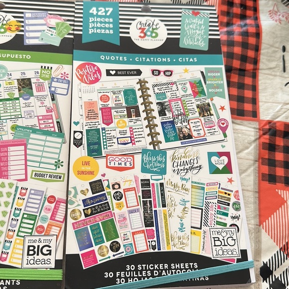 2 Happy Planner Sticker Books - Picture 3 of 4